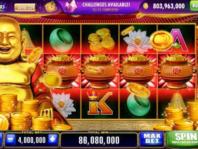 Menu de Jogos e Slots screenshot